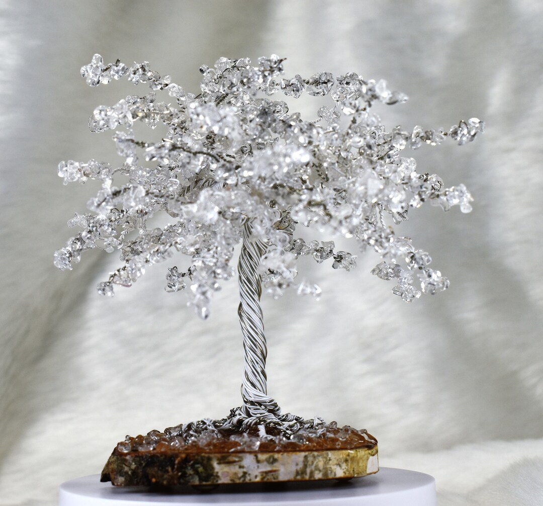 Crystal Quartz Wire Tree - Etsy