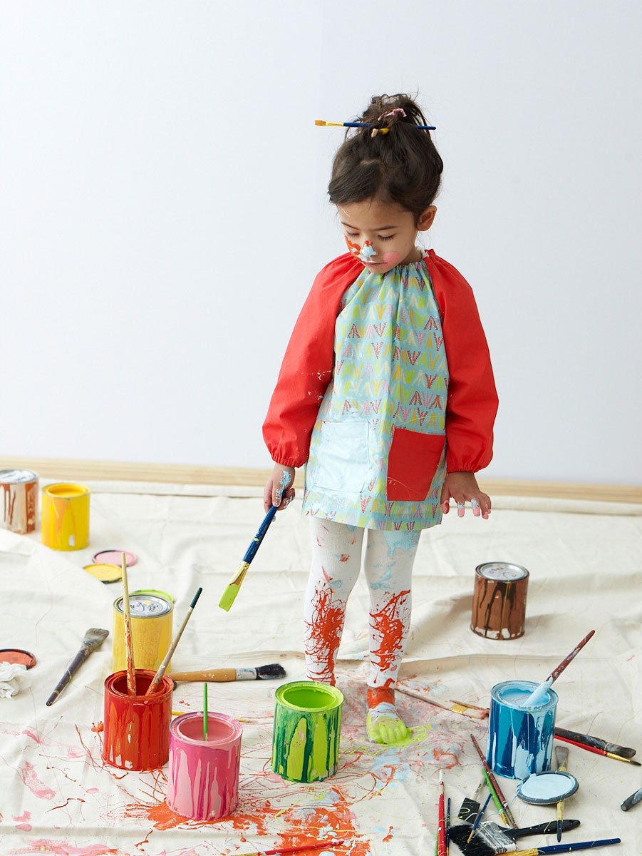 Digital Art Smock Sewing Pattern - Etsy