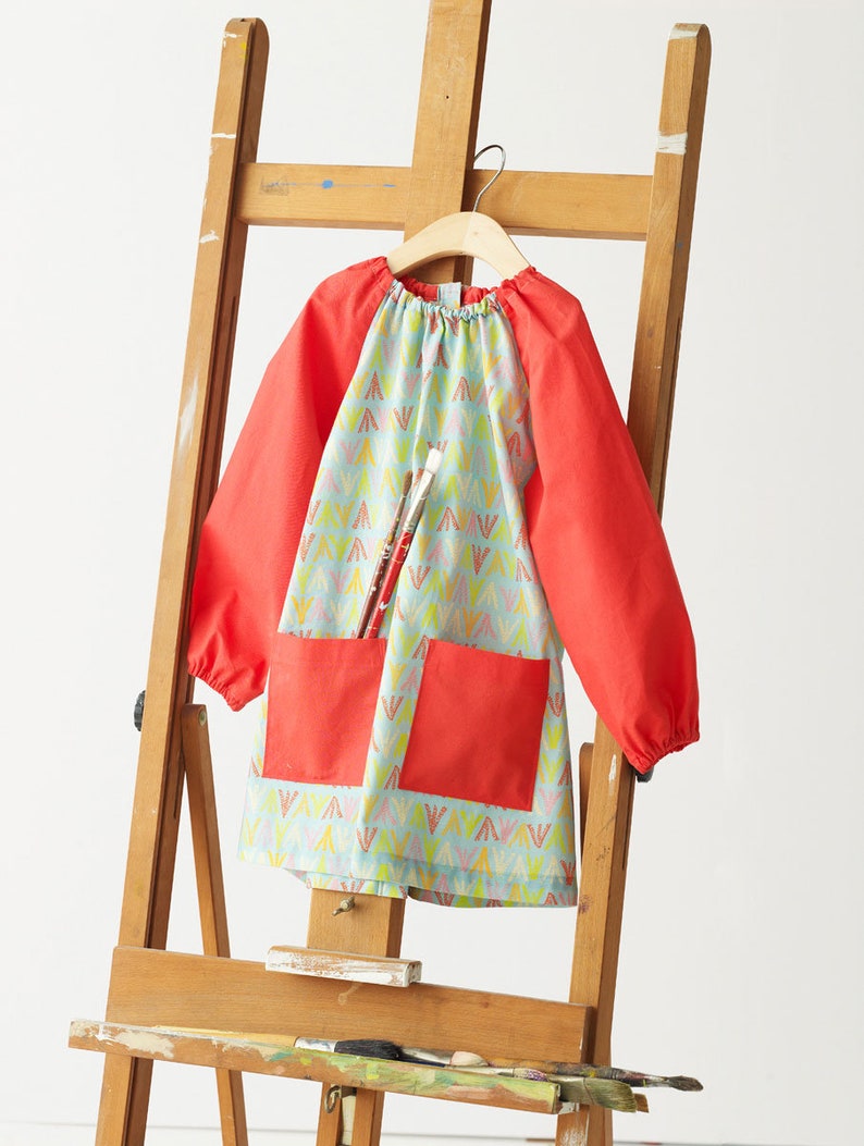 Digital Art Smock Sewing Pattern Etsy