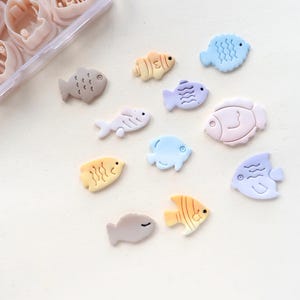 Petits emporte-pièces en pâte polymère Ocean friend Sealife
