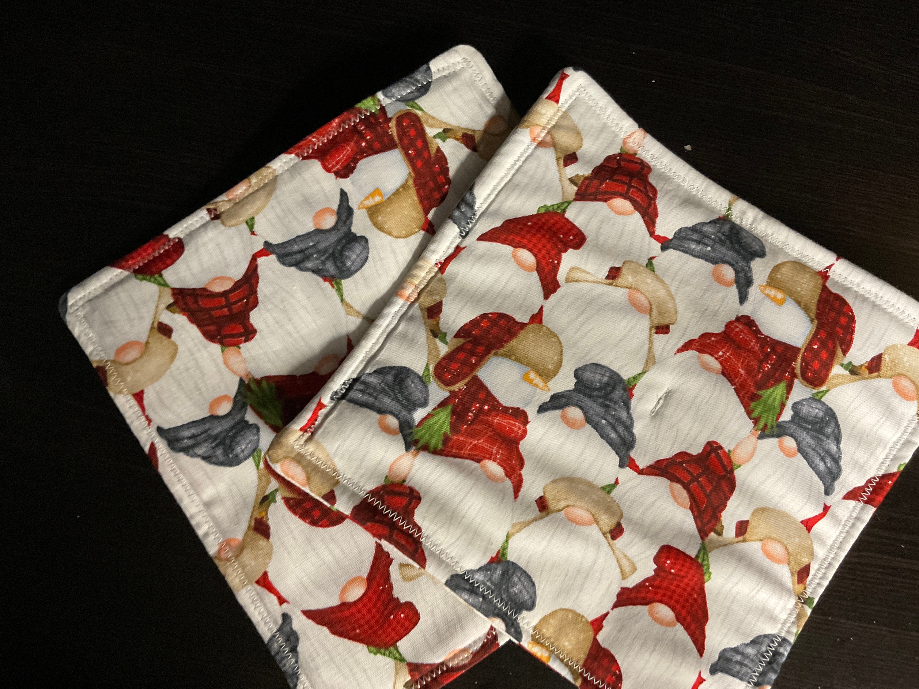 Winter Gnomes Potholders set of 2 Etsy