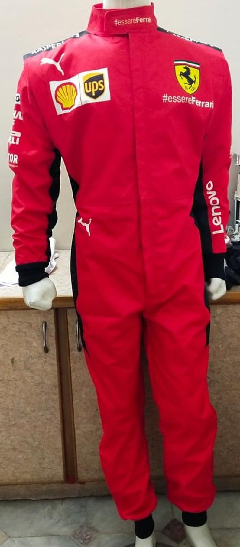 Go Karting Suit Ferrari Racing costume imprimé 2021 Etsy France