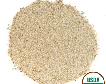 Organic PSYLLIUM HUSKS Powder | Plantago ovata | Dried Herbs