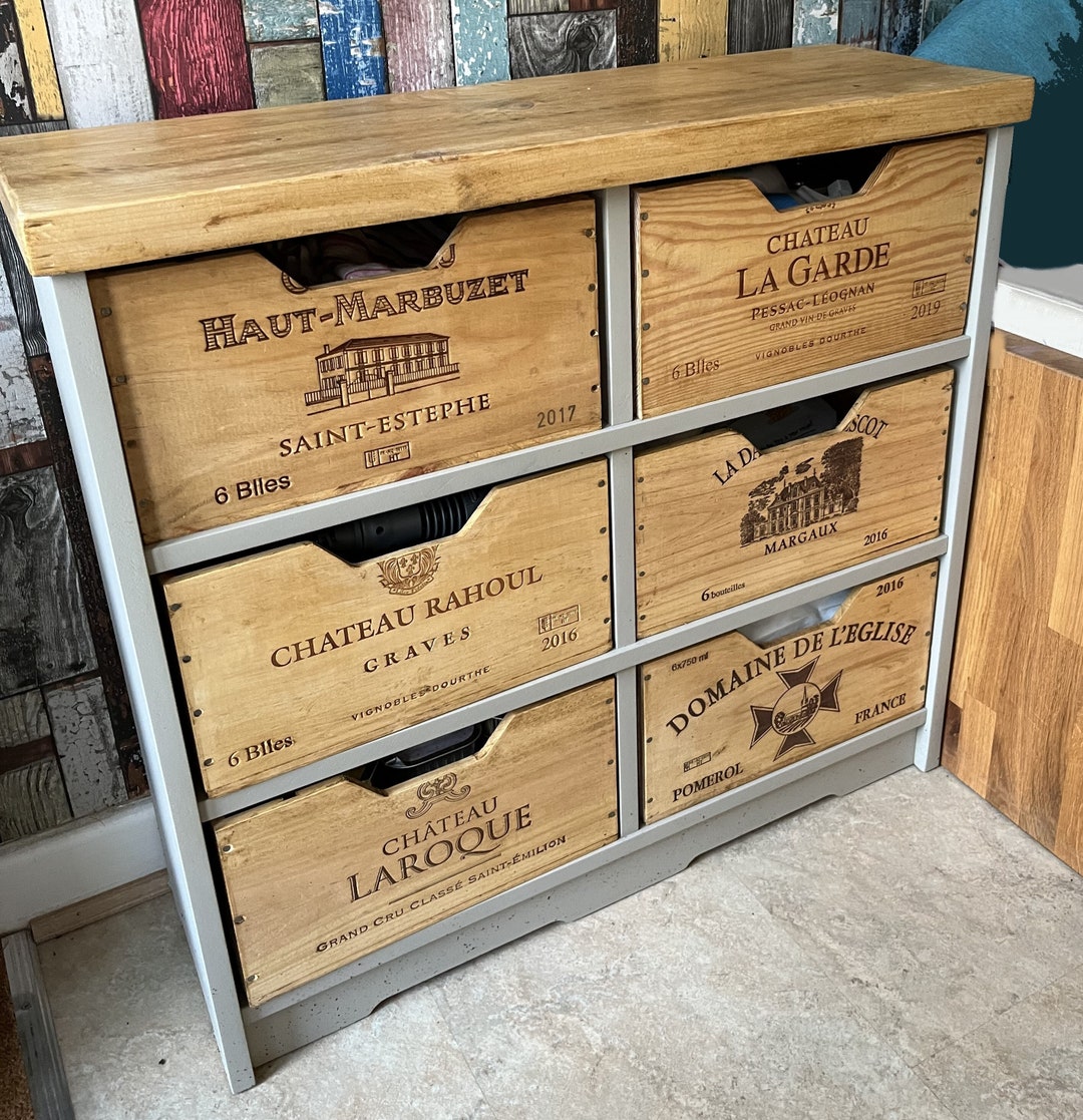 Alvaston Wine Box Storage Unit Etsy UK