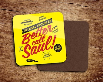 Better Call Saul Goodman Coaster Set