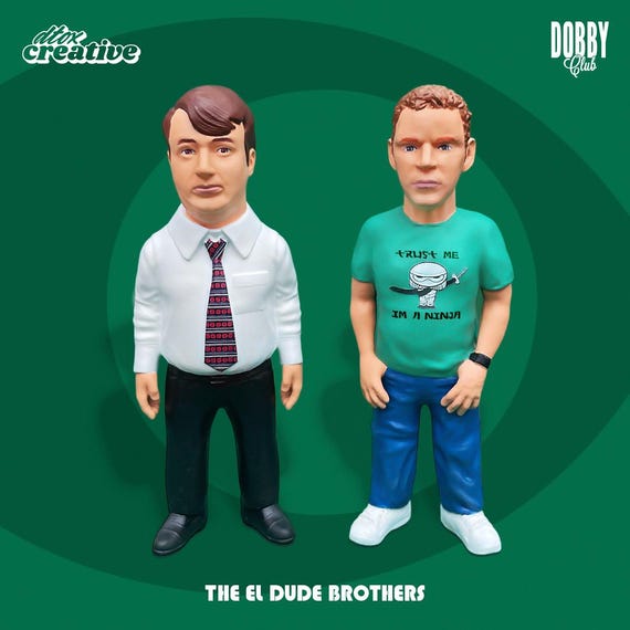その他 PEEP SHOW PEEP SHOW Mark & Jeremy Action Figures Custom Limited Edition