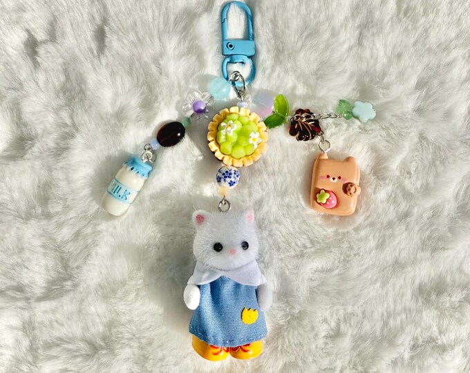 Calico Critter Nursery Friends Keychain | Sylvanian Babies | Kawaii ...