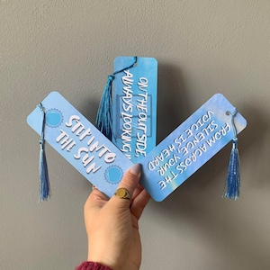 Set Of 3 Dear Evan Hansen Musical Quote Song Lyrics Bookmarks | Words Fail, Waving Through A Window, You Will Be Found, DEH Movie, Ben Platt