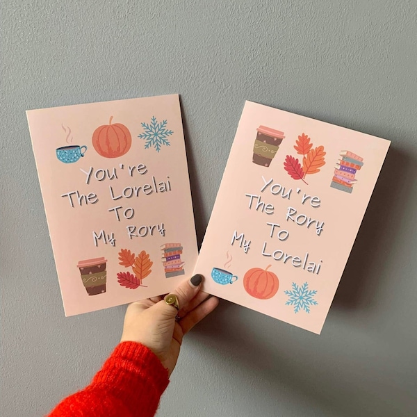 You're The Lorelai To My Rory Quote Gilmore Girls Card | Gilmore Girls Mother's Day Card, Gilmore Girls Birthday Card, Mother Daughter Card