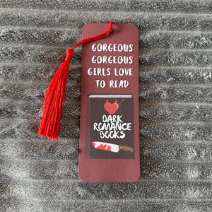 Set Of 3 Dark Romance Bookmarks | Dark Romance Era, Dark Romance Book Club, Spicy Romance Reader, Morally Grey Girls, Trigger Warnings Lover image 5