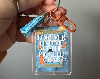 The Curious Case Of Benjamin Button The Musical Keyring Keychain Bag Charm Accessory | Pickled Crab, Musical Theatre Gift, West End Musical