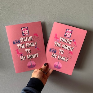 Emily In Paris Geburtstagskarte | Mindy, Lustige Galentines Karte, Süße Beste Freundin Geburtstagskarte, Emily In Paris Fan, Schwester Geburtstagskarte