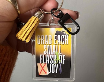 Operation Mincemeat Musical Keyring Keychain Bag Charm Accessory | Spitlip, West End Musical, Broadway Musical, Fortune Theatre, Stagey Gift