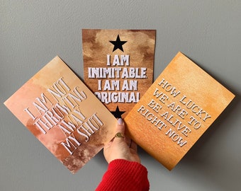 Set van 3 Hamilton-muziekcitaat songteksten kunst aan de muur | My Shot, Alexander Hamilton, muziektheatercadeaus, muziektheaterafdrukken