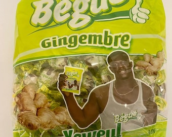 Begue Gingembre Candy| African Ginger| Senegal