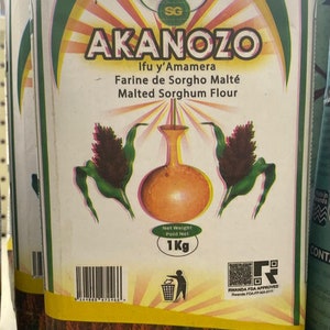 Akanoza Fermented Sorghum Flour 1kg| Ifu Y'umusururu