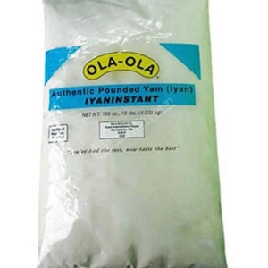 Ola Ola Authentic Pounded Yam Flour 10LB