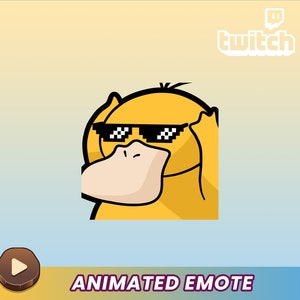 Animated Psyduck Emote for Twitch, Discord, & YouTube