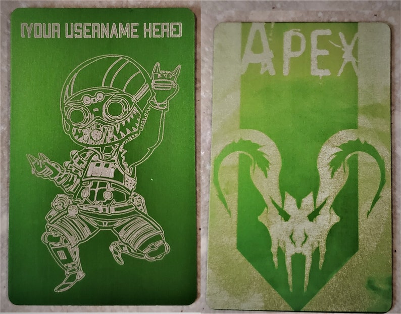 Octane Apex Legends Predator Invitation Aluminum Card image 3