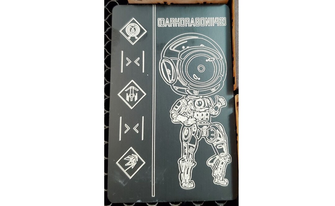 Pathfinder Invitation Pathfinder Banner - Apex Legends Predator Invitation Aluminum Card! - Etsy
