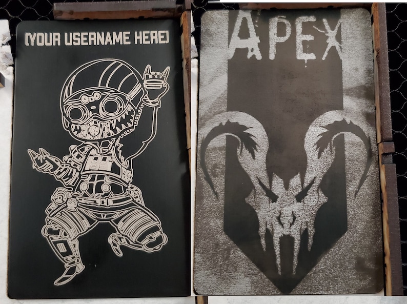 Octane Apex Legends Predator Invitation Aluminum Card image 1