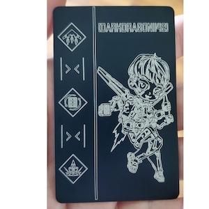 Valkyrie Banner - aluminiowa karta z zaproszeniem Apex Legends Predator!
