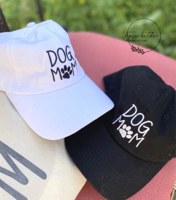 Custom Embroidery Dog Mom Hat 