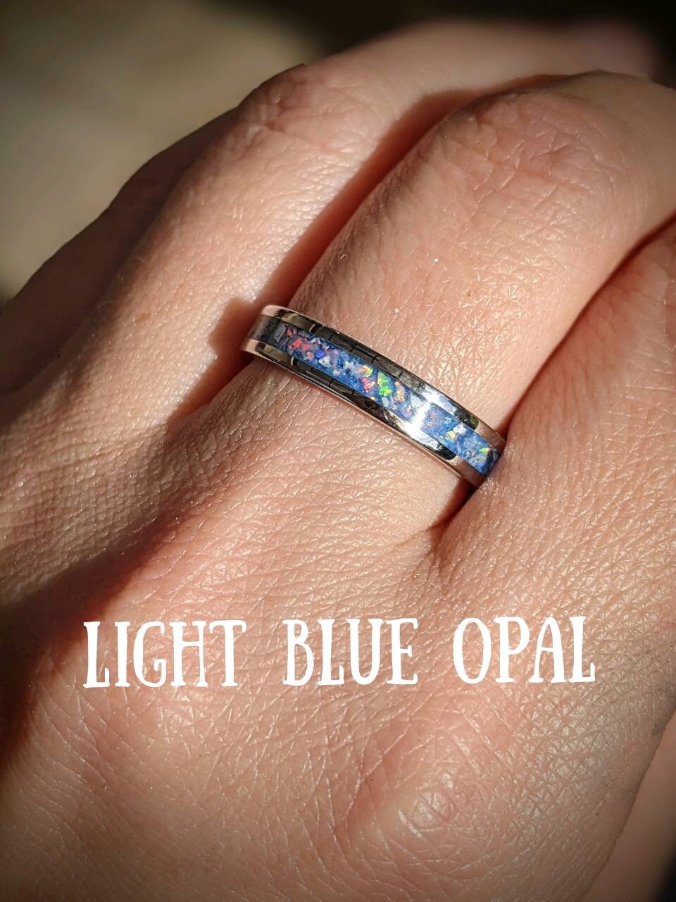 Memorial Ashes Ring. Unisex Cremation Ring. Men's/ Etsy UK