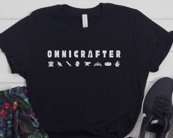 FFXIV Crafter T-Shirt | Omnicrafter | Final Fantasy XIV | Shirt for Gamer | Unisex Graphic Tee