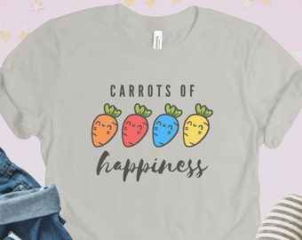 FFXIV Carrots of Happiness | Final Fantasy XIV | Loporrits | Shirt for Gamer | Unisex Graphic Tee