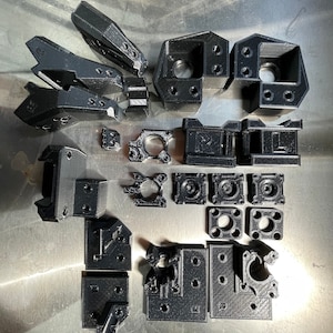 Rat Rig V-Core 3 Super High Temp Resistant Polycarbonate/Pure Lexan 3D Printed Part set (not PC blend!)