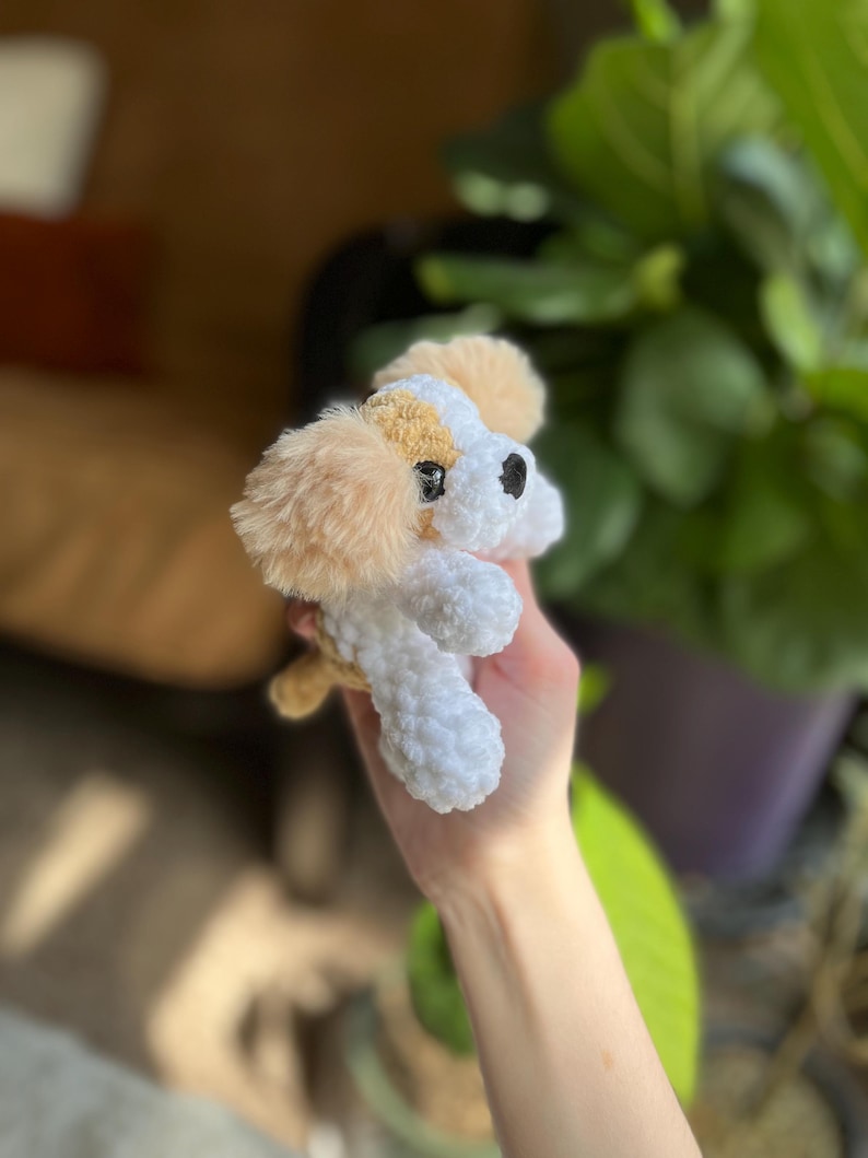 Szczenięta Cocker Spaniela - Wzór na Szydełkową Pluszową Maskotkę Amigurumi zdjęcie 8