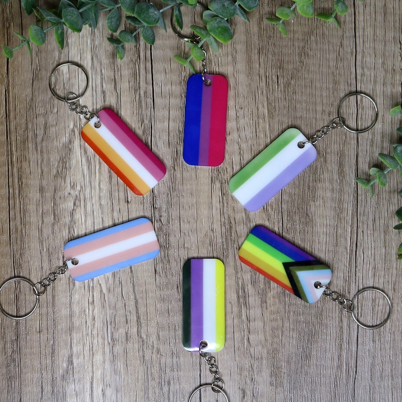 Lesbian Keychain - Etsy