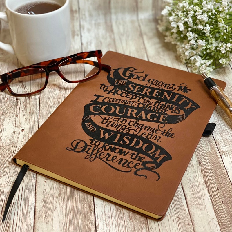 Serenity Health Notebook Etsy Serenity Health Notebook Etsy