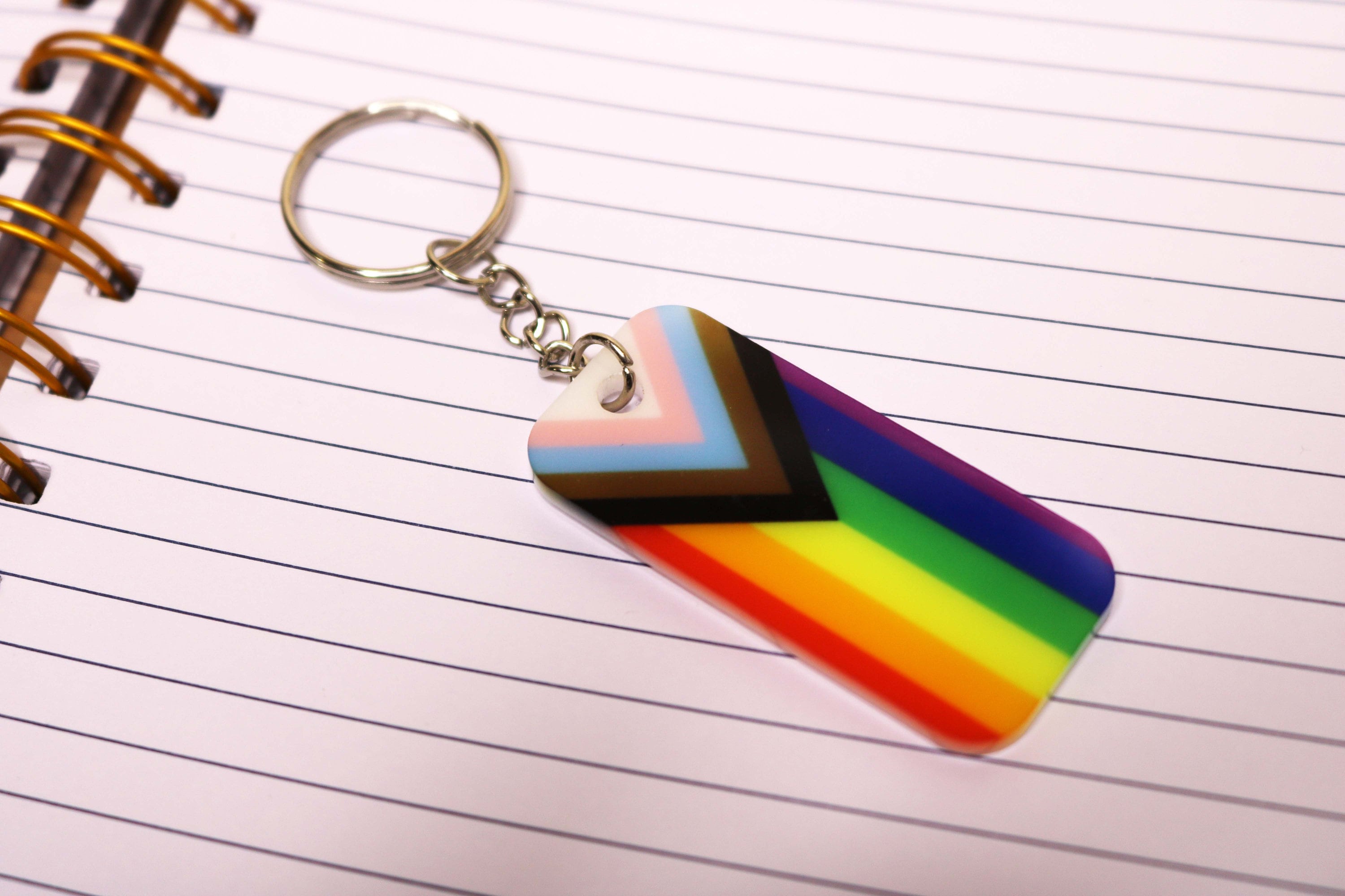 Handmade Pride Flag Keychain| Laser Cut Acrylic Keyring| Lesbian Pride ...