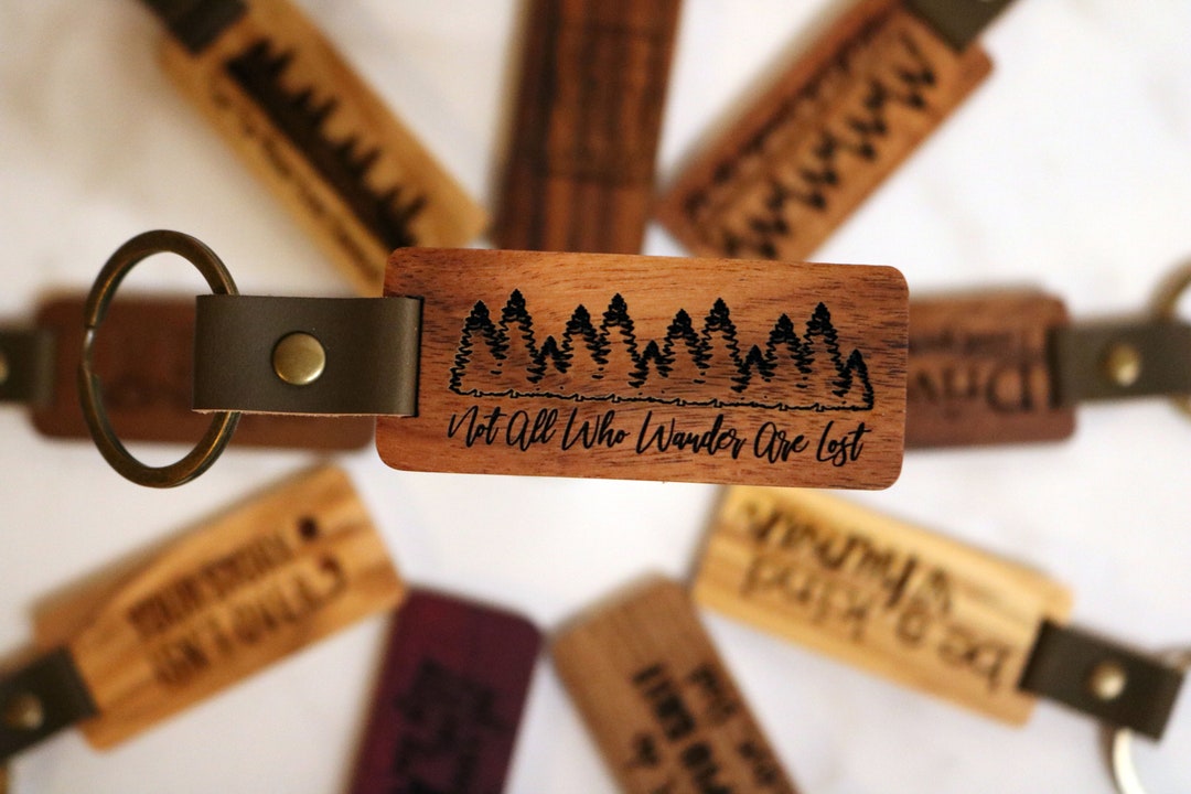 Not All Those Who Wander Are Lost Engraved Adventure, Bookish Book