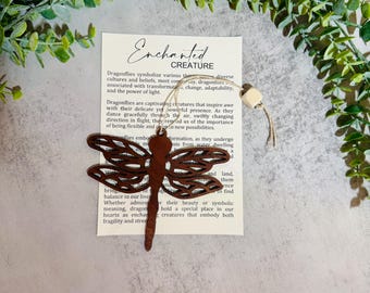 Dragon Fly Ornament| Transformation & Change Gift | Symbol of Light and Renewal | Inspirational Handmade Decor