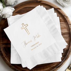 Tovaglioli per battesimo personalizzati, tovaglioli per battesimo personalizzati, evento di battesimo per neonati, celebrazioni religiose personalizzate, tovaglioli per battesimo, tovaglioli per torte