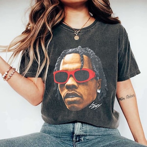 Lil Baby Rapper Camiseta unisex Softstyle, Lil Baby Rap Tee Concert Merch Album, camiseta gráfica vintage de los años 90