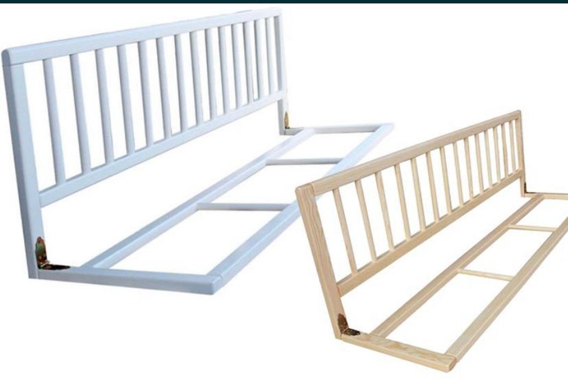 Portable Safety Railing for a Bed With Rungs Fall Protection Etsy