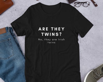 Are They Twins? Short-Sleeve Unisex T-Shirt