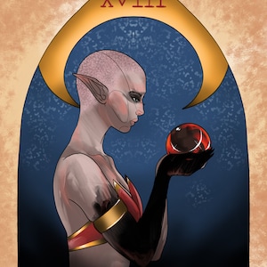 Custom Character Tarot Card