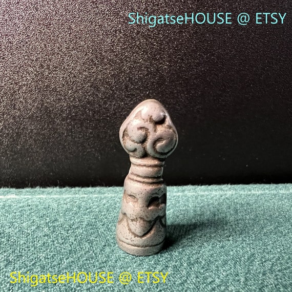 Original Antique Tibetan Wax Seal, Iron Bronze Alloy