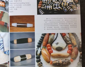 Tibetology Book Chinese Photobook<ancient Beads Dictionary