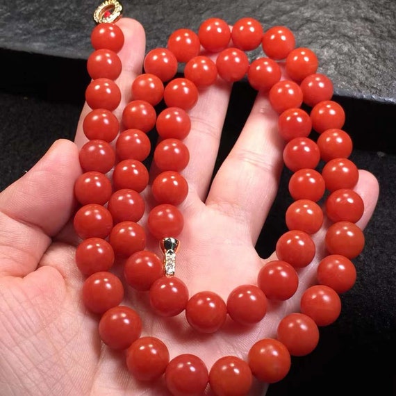 Handmade Original Tibetan,,  68.2g Red Agate Bead… - image 2