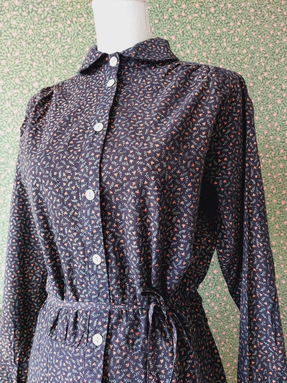 LAURA ASHLEY 1970s dress made in Wales flower pri… - image 1