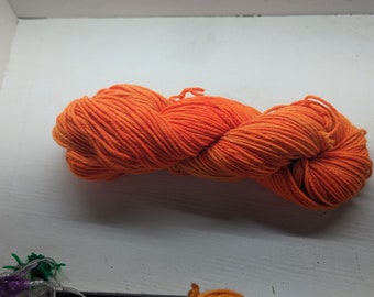 Hand dyed yarn