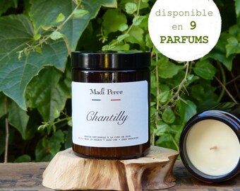 Bougie Chantilly - Bougie artisanale au parfum de Grasse