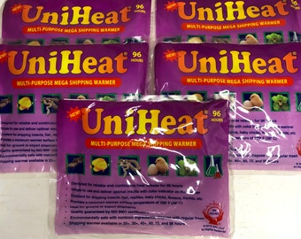 FOR SALE! Shipping warmer, 5-pack, 40+ hours and 96hours heatpacks