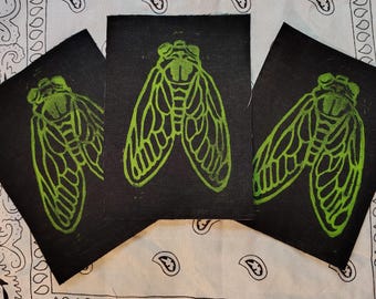 green Cicada patch